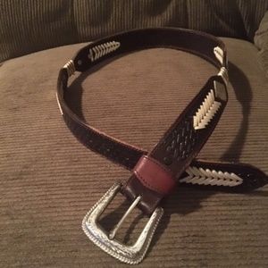 NOCONA LEATHER WESTERN BELT
